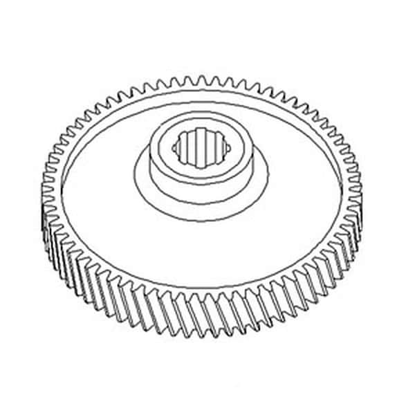 Aftermarket IPTO Drive Gear Fits FordNew Holland 5610 5640 5900 6610 6640 E0NNA726AD - main